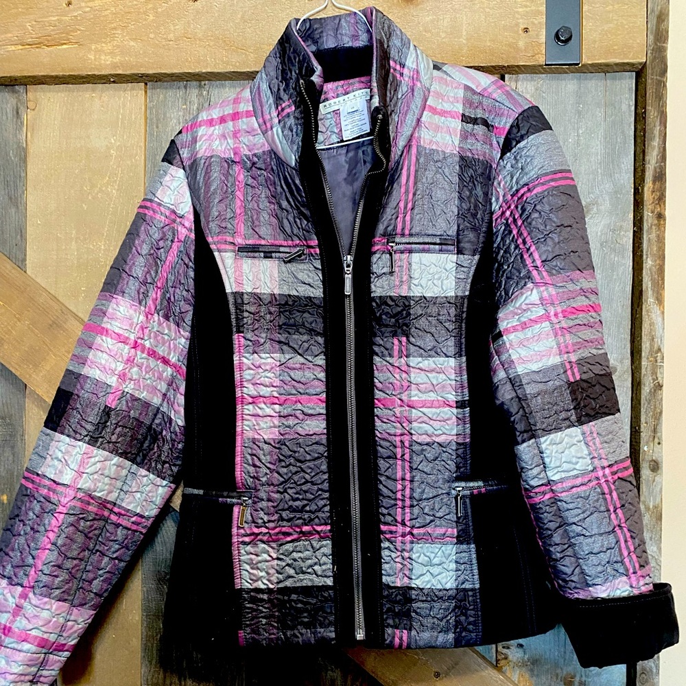 Plaid light jacket